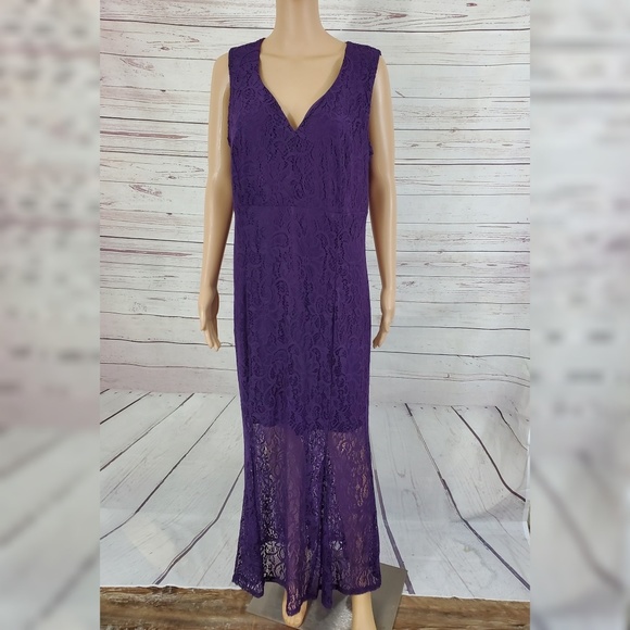 Enfocus Studio Dresses & Skirts - Enfocus Dress 14W Purple